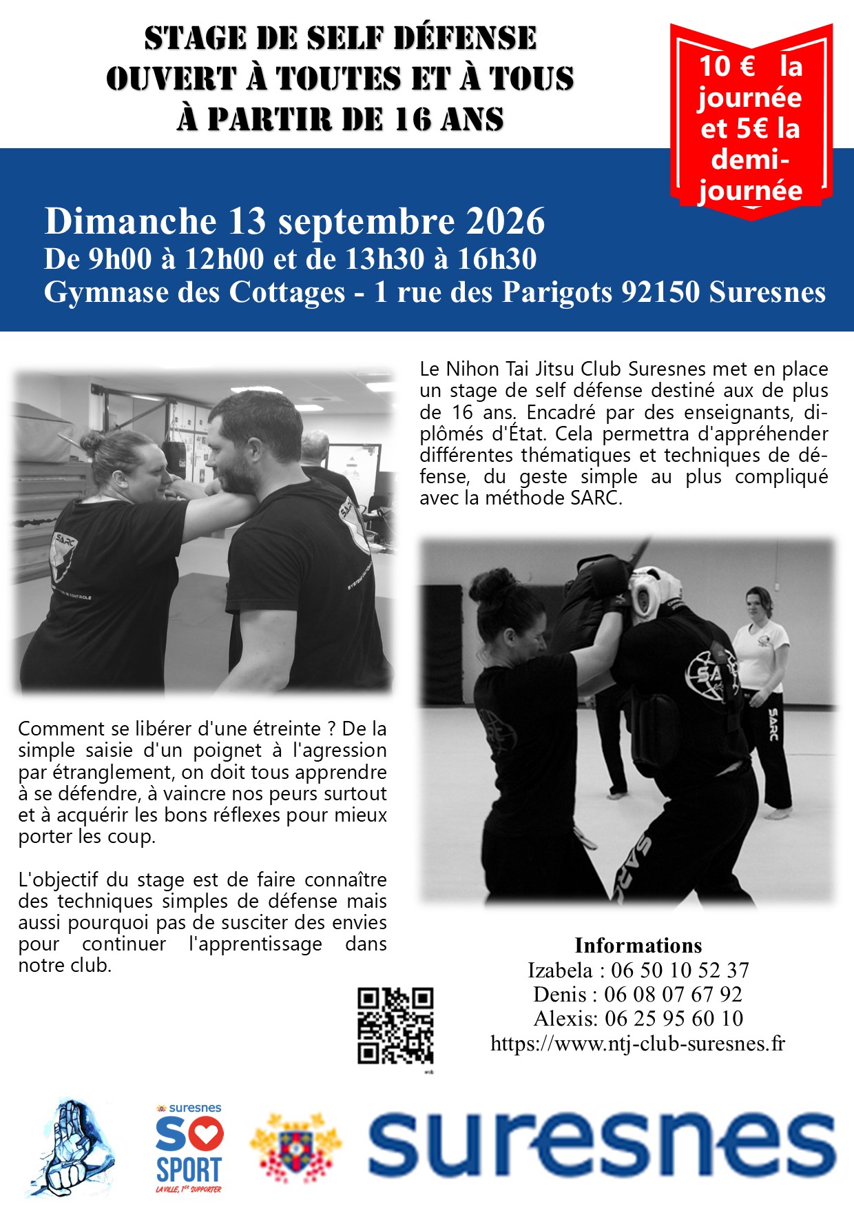 Stage Mixte du 13 septembre 2026